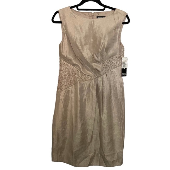 NWT Adrianna Papell Beaded Sleeveless Midi Dress - Picture 6 of 6